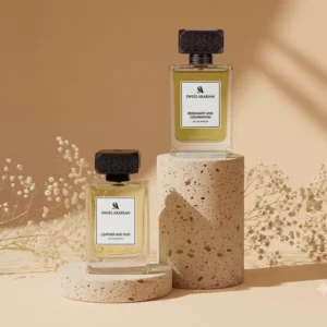 LEATHER AND OUD + BERGAMOT AND CEDARWOOD